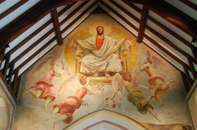 One of the Paintings in Berwick Church