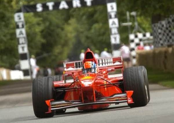 F1 cars driven by Michael Schumacher at FoS F1 cars driven by Michael Schumacher at FoS