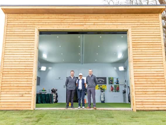 The new studio - and the team who run it - at Cowdray Park