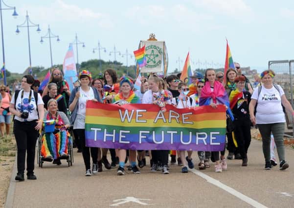 Eastbourne Pride 2018 (Photo by Jon Rigby) SUS-180723-111505008