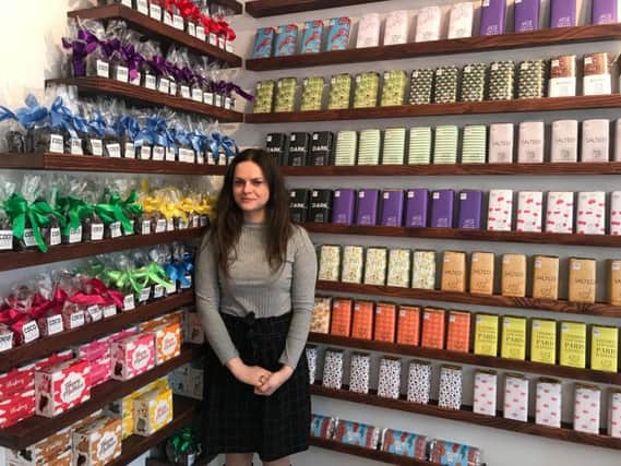 Paulina Filar, one of the directors of Cocoloco Chocolate Stores