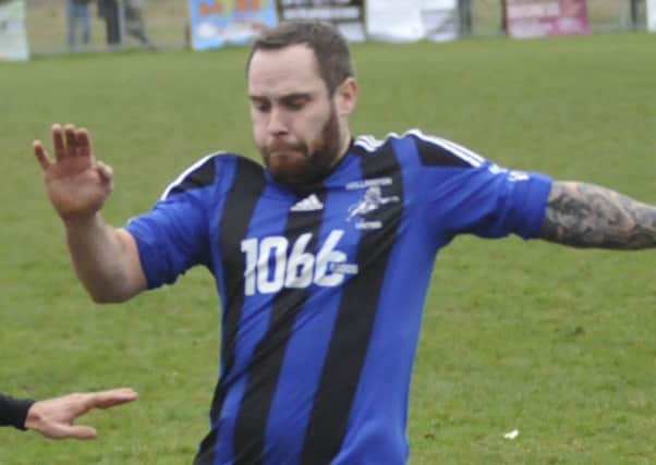 Allan McMinigal was Hollington United's man of the match in the 0-0 draw away to Balcombe