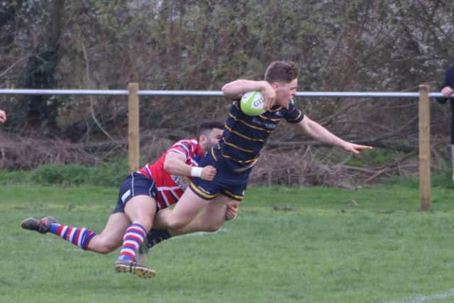 Tom Miller. Tonbridge Juddians v Worthing Raiders. Picture by Colin Coulson