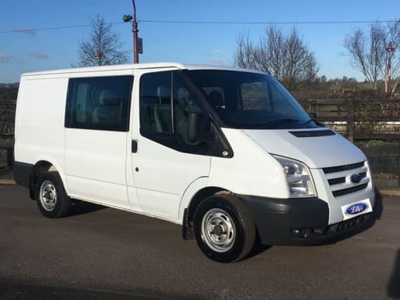 One of the stolen vans. Picture courtesy of Sussex Police SUS-190104-151521001
