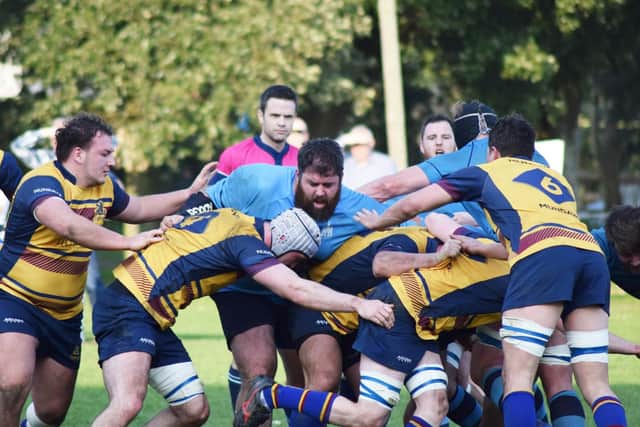 Chichester do battle with Cobham at Oaklands Park / Picture by Michael Clayden