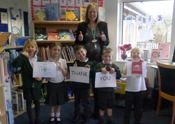 Trafalgar Community Infant School received £500 funding towards their playground