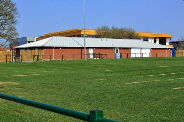 Broadbridge Heath's new football ground. Pic Steve Robards SR1908697 SUS-190104-172908001