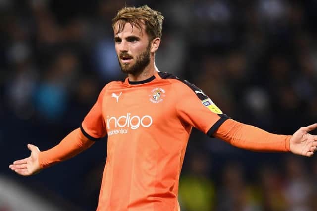 Andrew Shinnie of Luton Town  (Photo by Clive Mason/Getty Images)