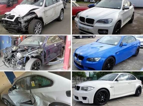 Some of the vehicles involved in the car ringing conspiracy SUS-190304-134639001