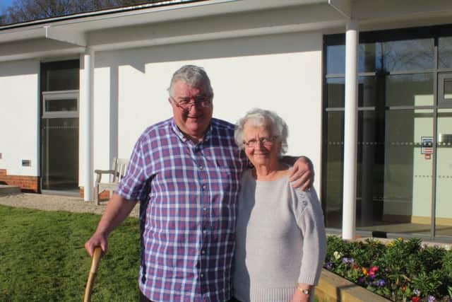 Lancing couple Marlene and Ken Mitchell have taken advantage of the short breaks service