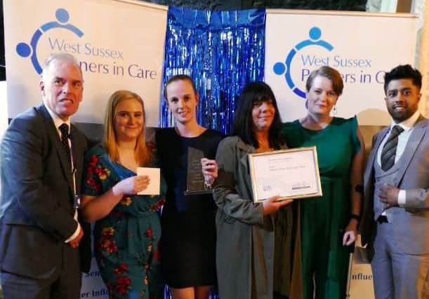 Staff from the award-winning Albany House residential care home in Bognor Regis