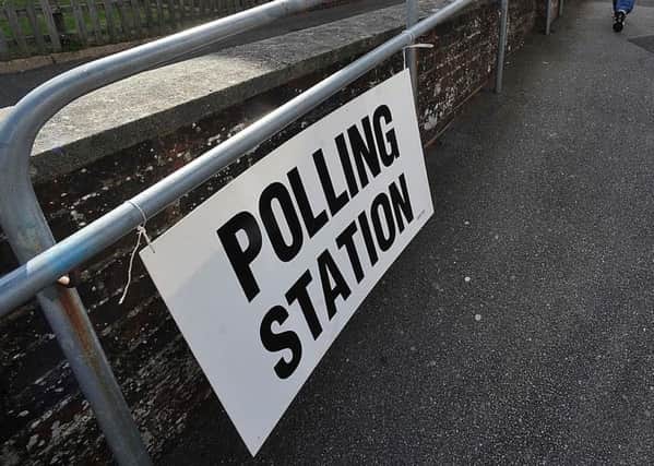 Polling station, Old Town Community Centre, Central Avenue, Eastbourne