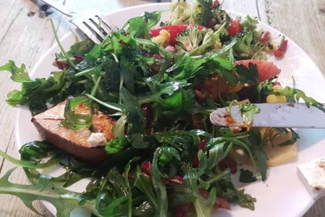 The Good: A mound of super salad at Foodillic on North Road