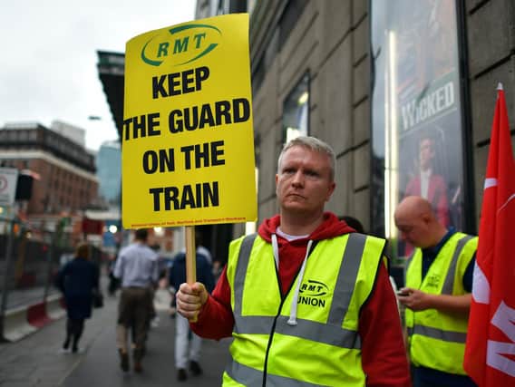 The RMT union has been in dispute with Southern Rail over driver-only operation for three years this month (Photo by Carl Court/Getty Images)