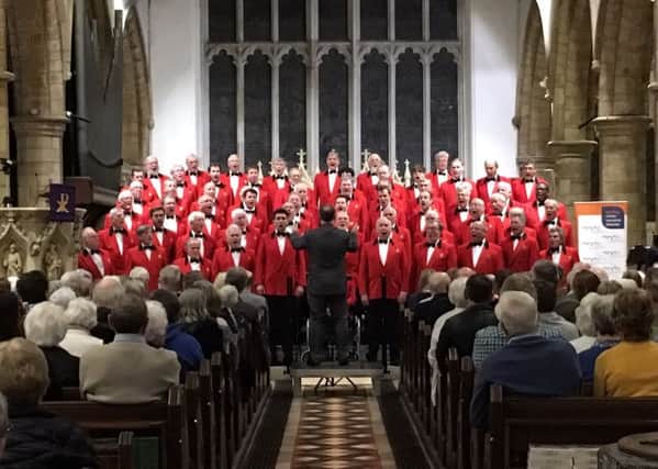 The London Welsh Male Voice Choir at St Mary's, Horsham