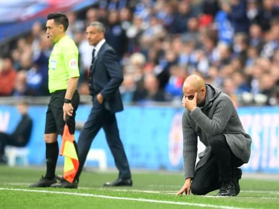 Pep Guardiola. Picture courtesy of Getty Images