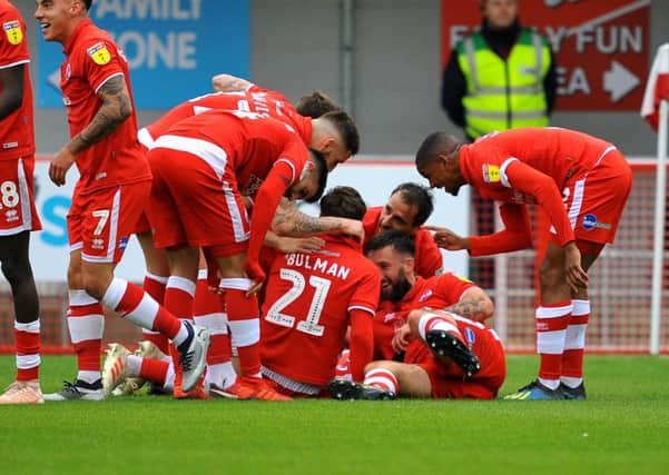 Crawley Town FC v Forest Green. Pic Steve Robards SR1909386 SUS-190604-154238001