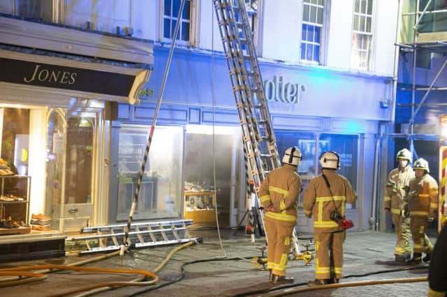 North St, Chichester four pump fire