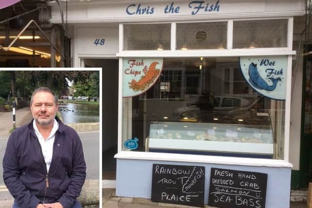Chris the Fish in Steyning High Street has closed
