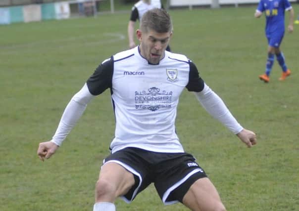 Jack Shonk scored a spectacular equaliser for Bexhill United in their 1-1 draw away to Midhurst & Easebourne