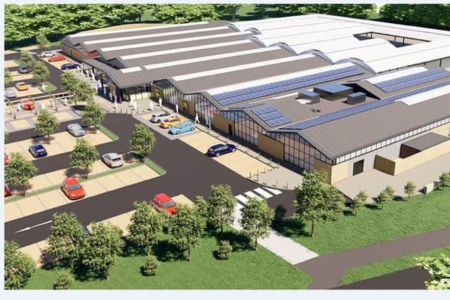 Haskins Garden Centre's new purpose-built garden centre will include a shop and outdoor garden centre, a 440-seat self-service restaurant and car parking for 346 cars.