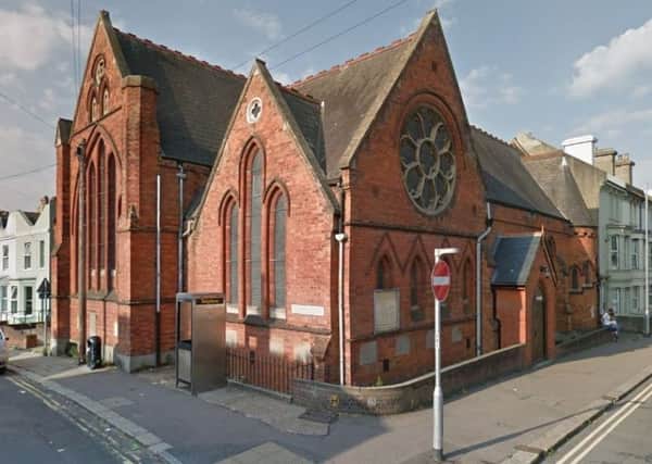 Calvert Methodist Church, Mount Pleasant Road. Photo courtesy of Google Maps Street View. SUS-190904-125958001