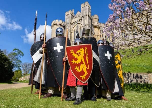 A Call to Arms, Knights and Crusaders. Picture by Julia Claxton