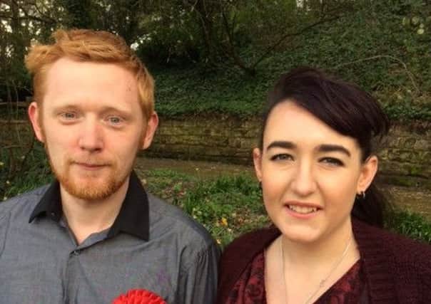 Labour candidates Dean Finch and Tara Greatorex in Mid Sussex District Council elections