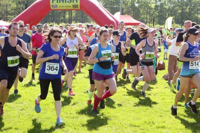 Runners taking part in the Burgess Hill race last year. Photo by Derek Martin Photography