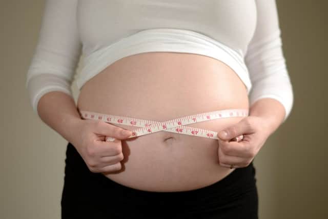 Nearly 60,000 babies born across England in the 12 month to March 2018 weighed 4kg or more