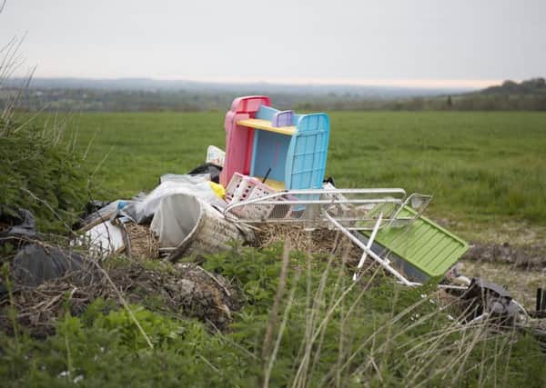 An example of flytipping. Photo: Farmers and Mercantile Insurance Brokers
