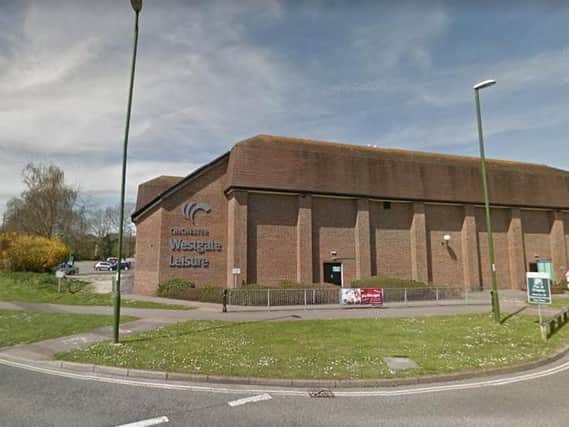 Seeley was caught near the Westgate Leisure Centre. Picture: Google Streetview