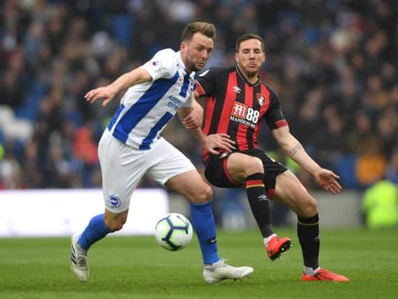 Dale Stephens in action against Bournemouth. Picture by Getty Images