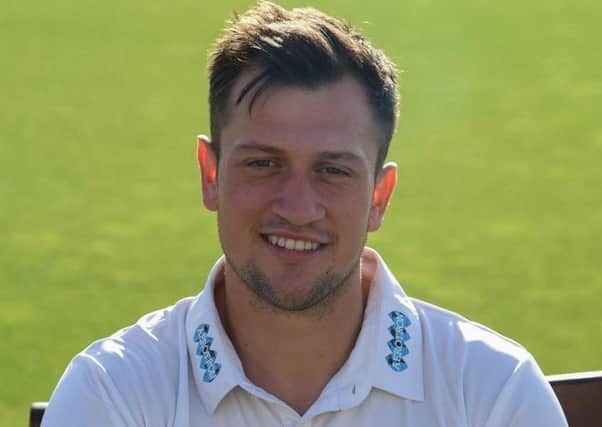 Harry Finch has switched club sides from Hastings Priory to Mayfield for the 2019 season. Picture courtesy PW Sporting Photography