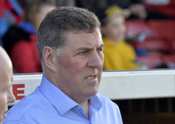 Eastbourne Borough manager Mark McGhee watches his side against Wealdstone in his first game in charge at Priory Lane (Photo by Jon Rigby) SUS-190225-105726008