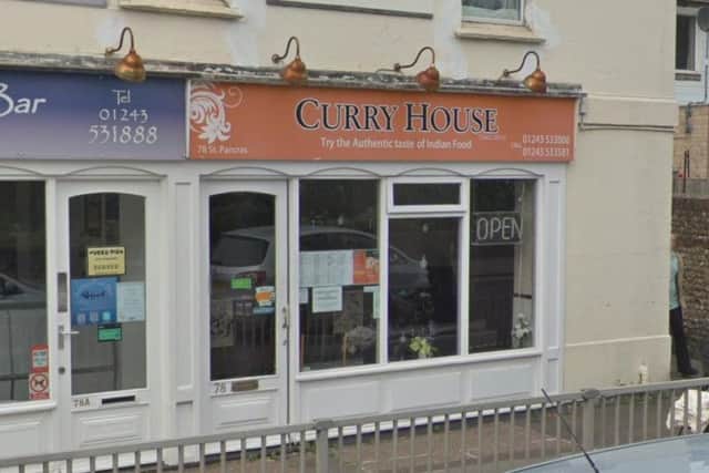 The till was stolen from Curry House in Chichester. Picture: Google Streetview