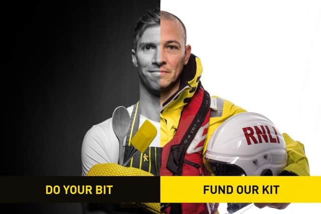 The RNLI's Mayday campaign calls on people to raise money to fund kit for volunteers. SUS-190416-093455001