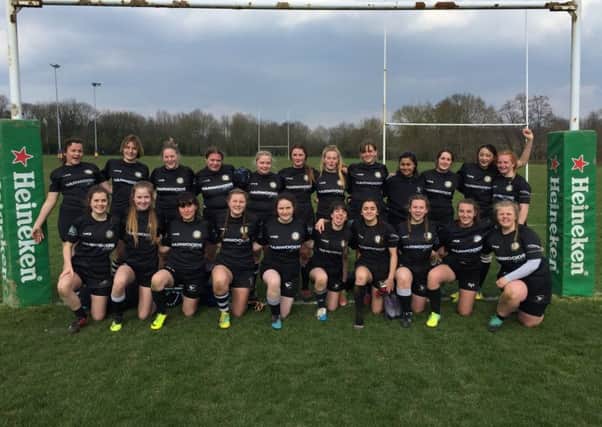 Pulborough Rugby Club's under-18 girls