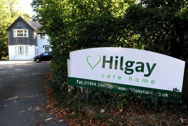 Hilgay Care Home in Burgess Hill. Photo by Steve Robards