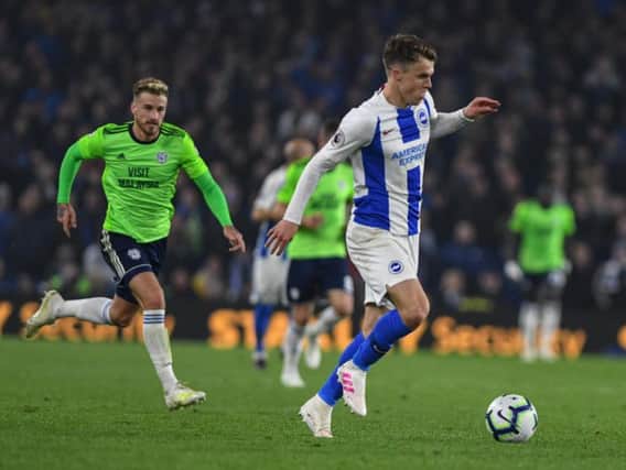 Solly March in action against Cardiff. Picture by PW Sporting Photography