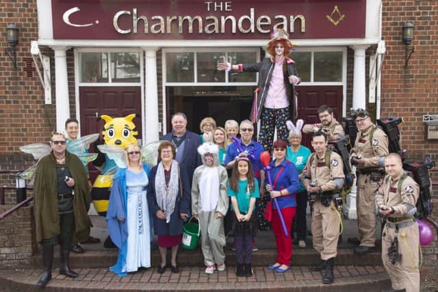 Fairy Tale Fair raised thousands for St Barnabas House. Picture courtesy of Fred Bell