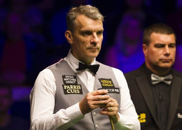 Mark Davis has qualified for the Betfred World Snooker Championship. Picture courtesy World Snooker