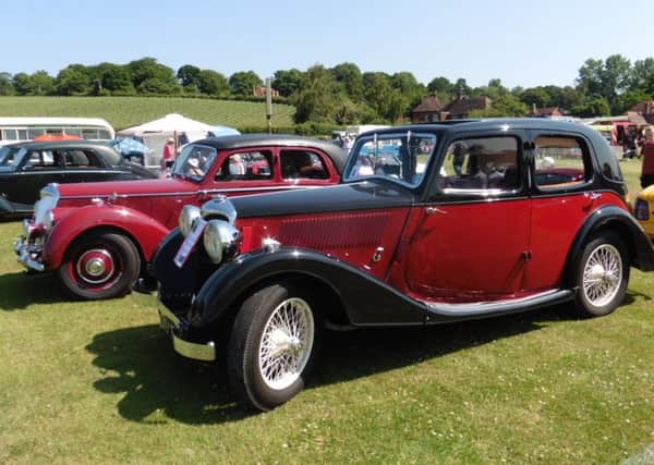 Some of the many four wheeled beauties at last year's Senlac Classic Car Show SUS-181206-151839001