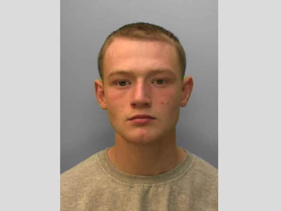 Following his conviction the defendant was named as 17-year-old Kai Gasson. Pictures: Sussex Police