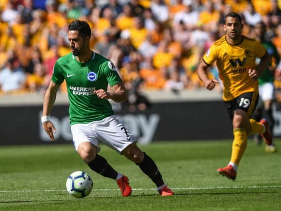 Beram Kayal in action at Wolves on Saturday. Picture by PW Sporting Photography