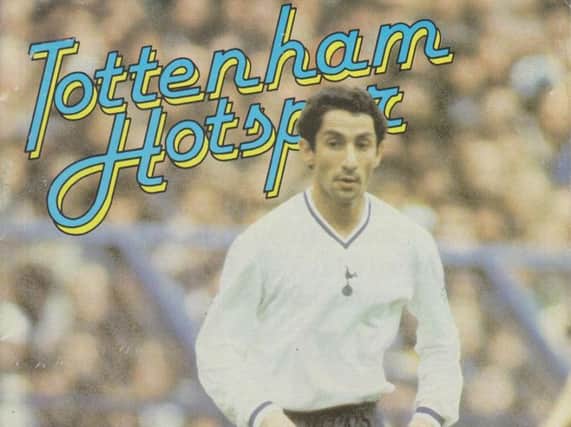 The front cover of the programme when Brighton played away to Tottenham in 1981.