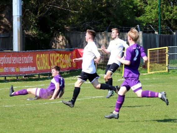 Pagham v East Preston action / Picture by Roger Smith