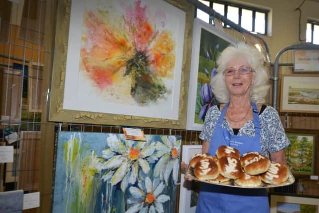 St Michael's Hospice's Easter Art Show at Sedlescombe Village Hall.

Jo Crawford SUS-190420-104404001