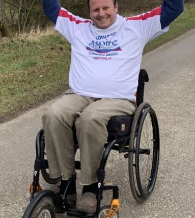 Edward Bridger-Stille from Horsham will take on the London Marathon in aid of Aspire SUS-190424-112122001