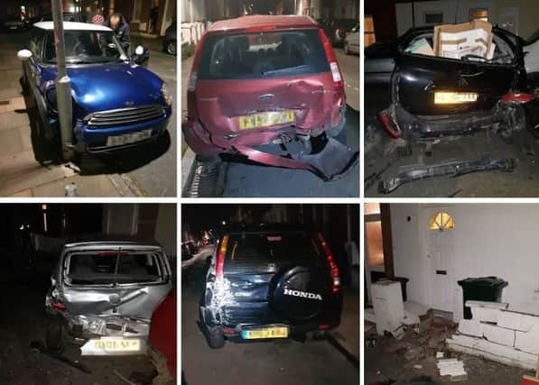 There were 14 cars damaged during the incident in january in Sydney Road SUS-190424-114823001